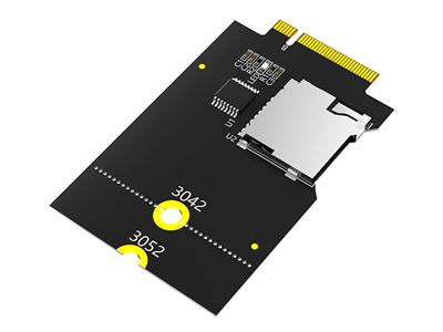 micro SD to M.2 KEY-B Adapter